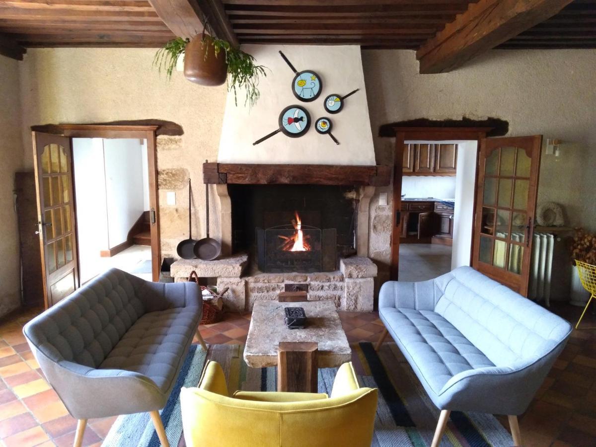 Jardin Des Sens, La Rente D'Eguilly Bed & Breakfast Bagian luar foto
